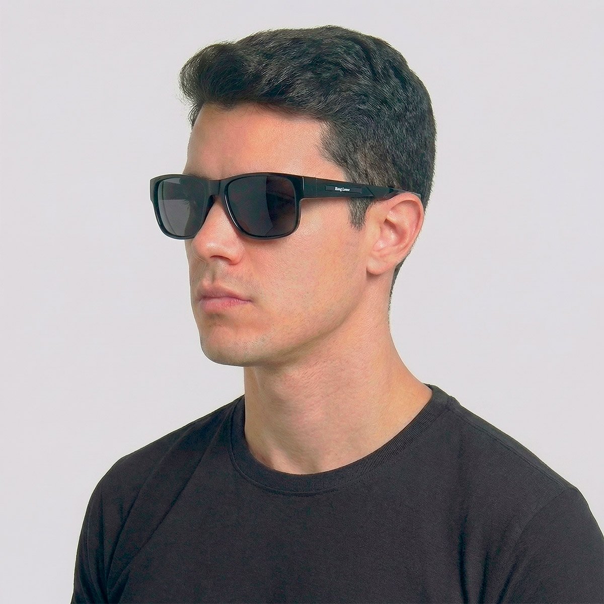 Óculos de Sol Hang Loose Cine C1 Preto Preto 4