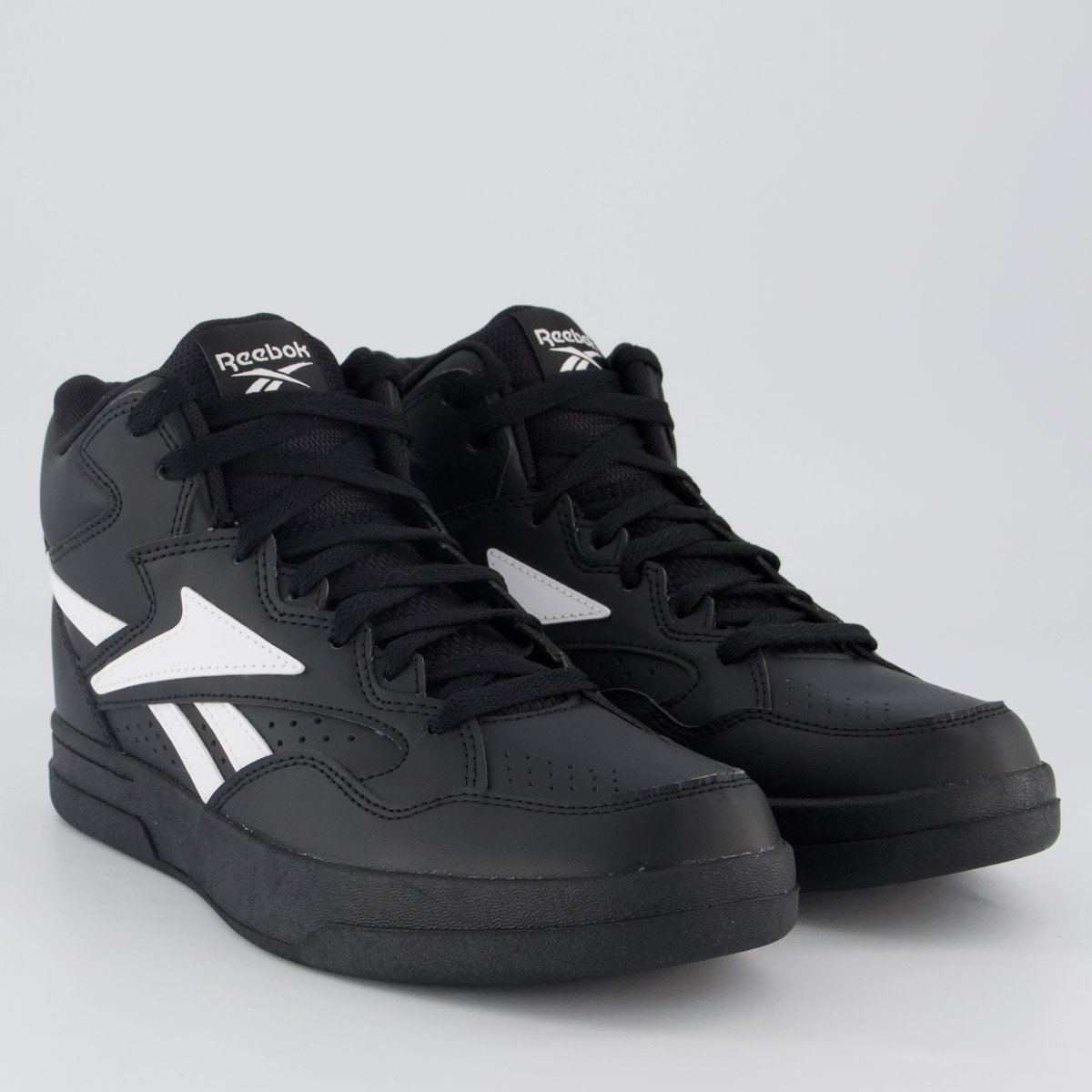 Tênis Reebok BB 4580 Preto e Branco Preto 2