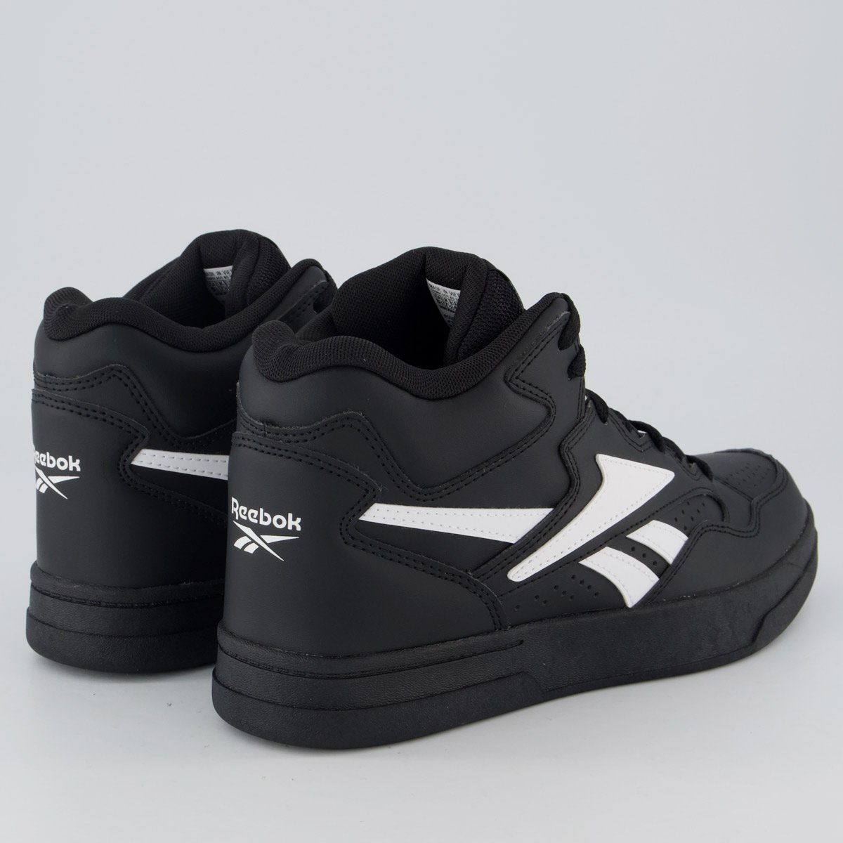 Tênis Reebok BB 4580 Preto e Branco Preto 3