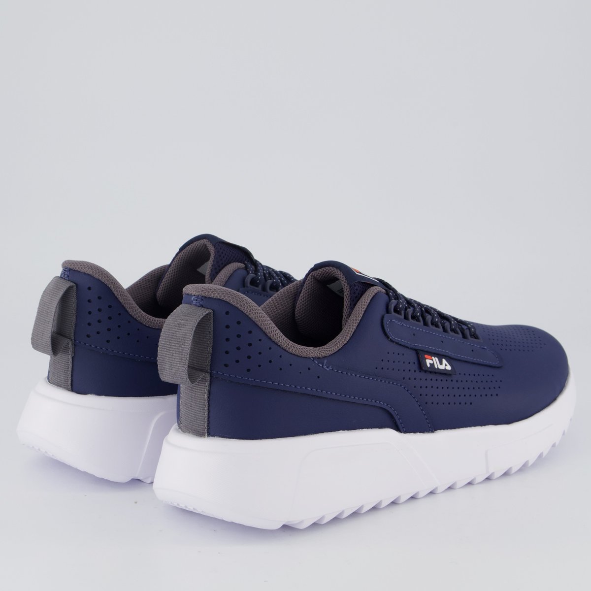 Tenis Fila Freestyle II Marinho e Branco Azul Marinho 3