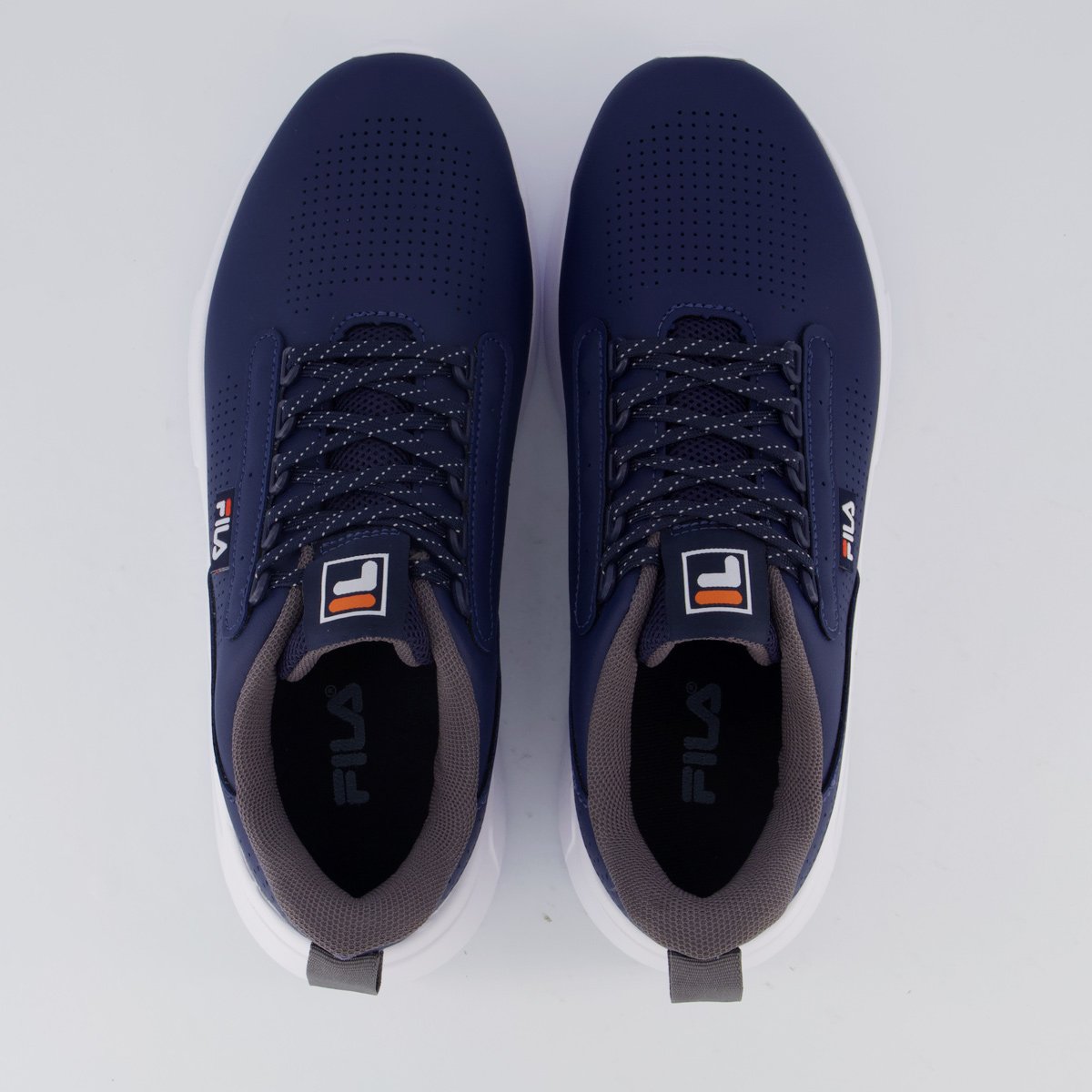 Tenis Fila Freestyle II Marinho e Branco Azul Marinho 4