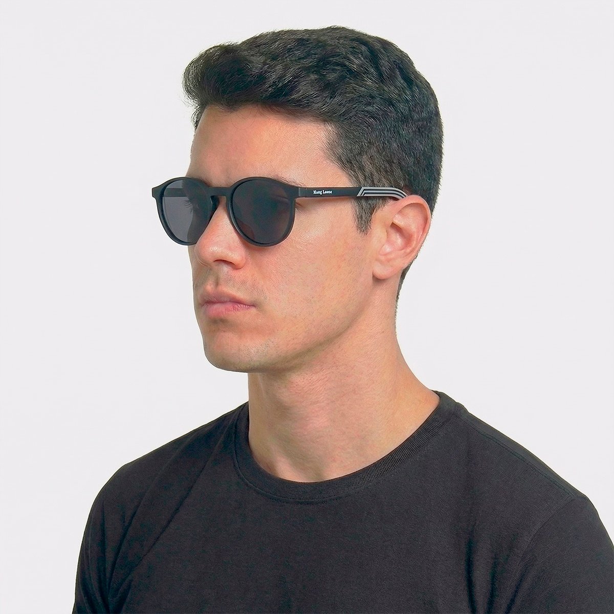 Óculos de Sol Hang Loose Storia Preto C1 Preto Preto 4