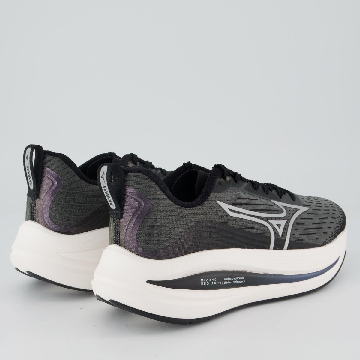 Tênis Mizuno Neo Aura Preto Preto 3