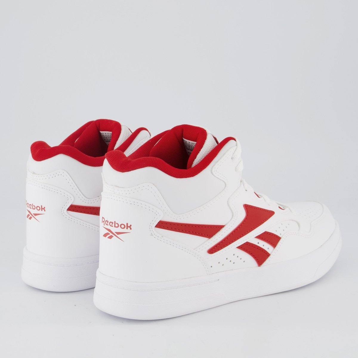Tênis Reebok BB 4580 Branco e Vermelho Branco/Vermelho 3