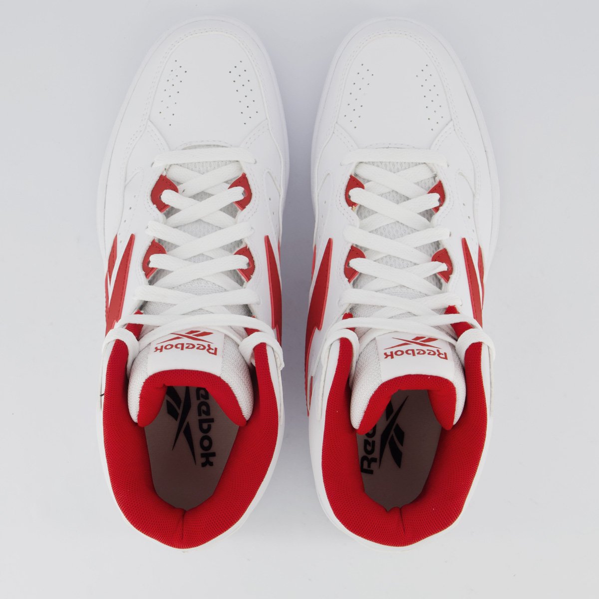 Tênis Reebok BB 4580 Branco e Vermelho Branco/Vermelho 4