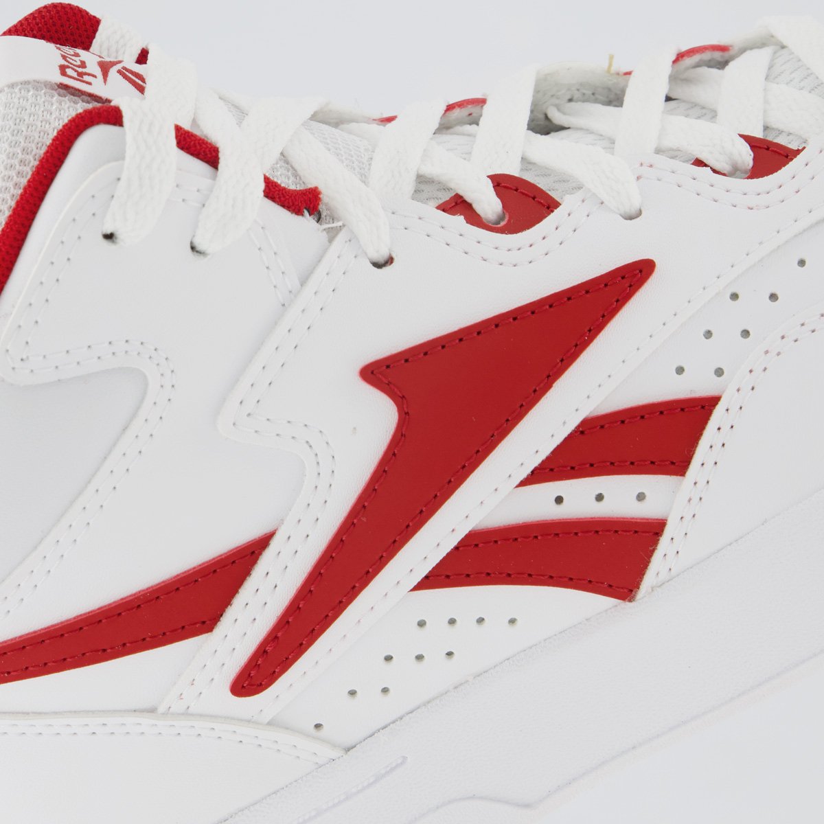 Tênis Reebok BB 4580 Branco e Vermelho Branco/Vermelho 7
