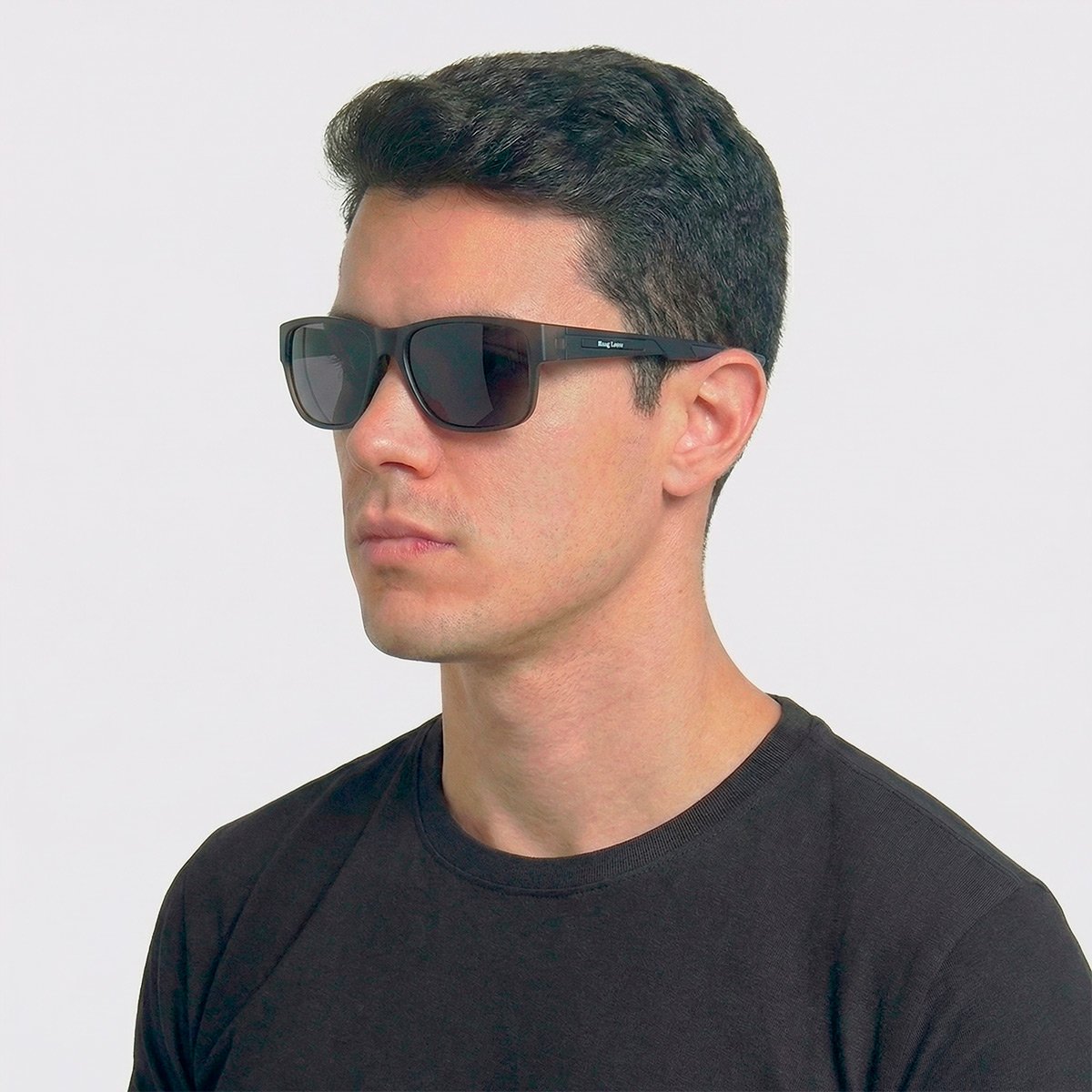 Óculos de Sol Hang Loose Cine C5 Preto Preto 4