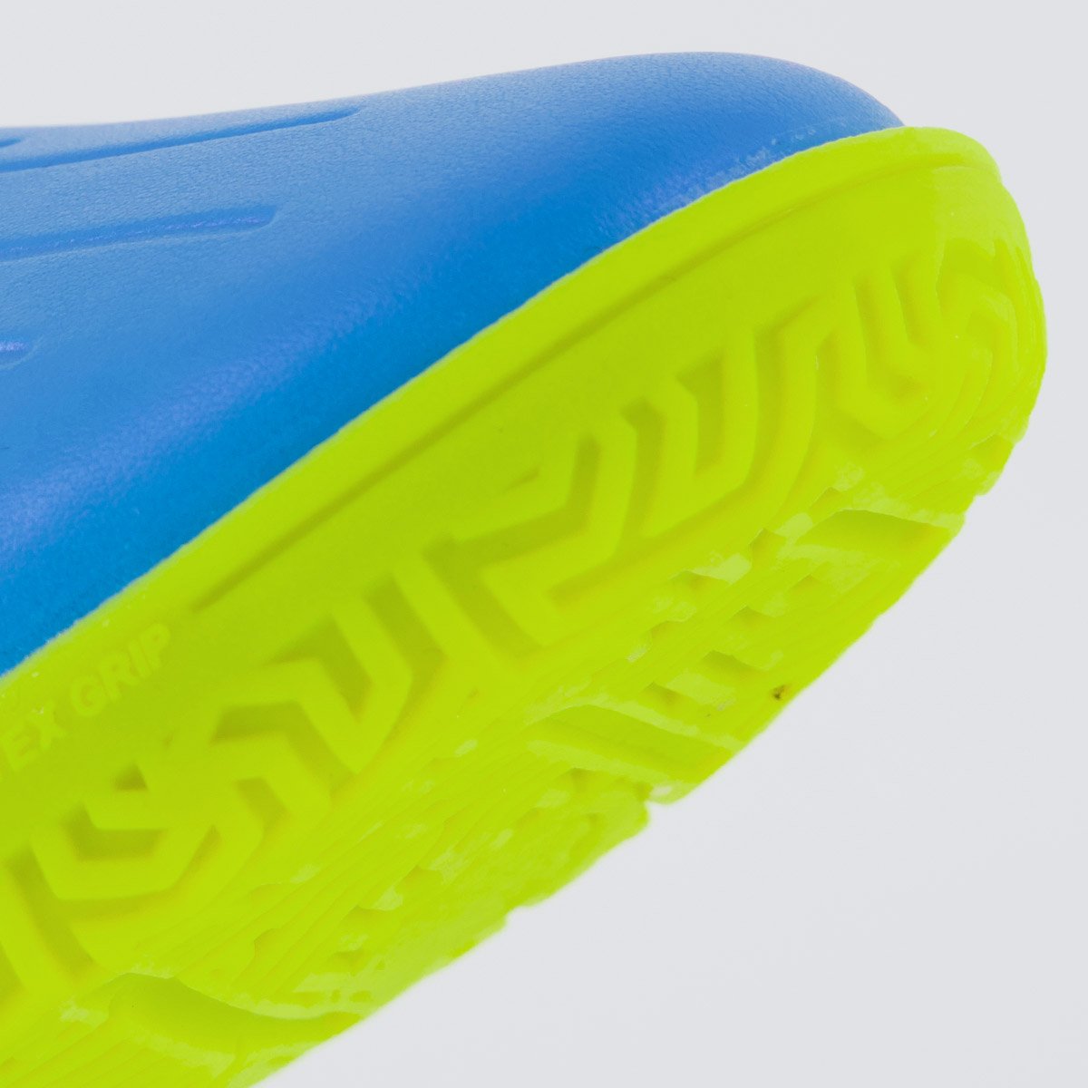 Chuteira Umbro Ux Futsal Juvenil Marinho e Verde Azul 8