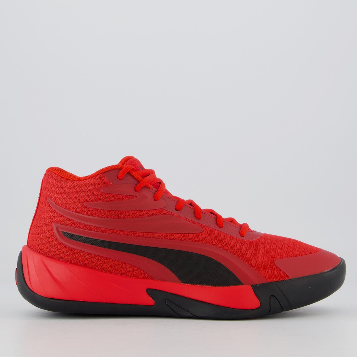 Tênis Puma Court Pro Vermelho e Preto