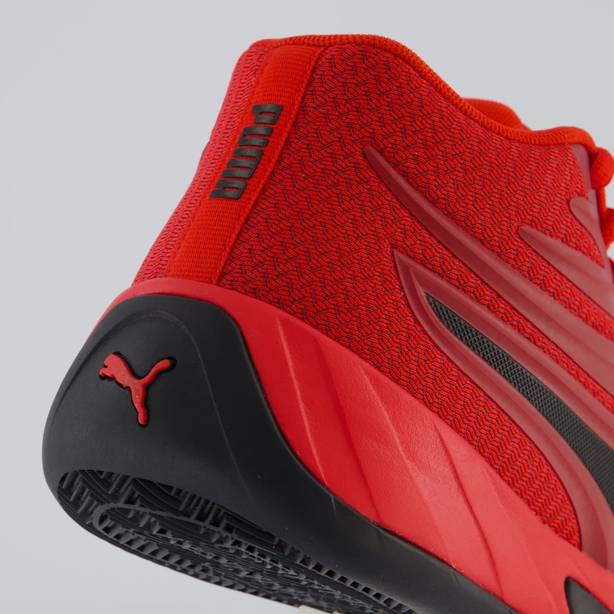 Tênis Puma Court Pro Vermelho e Preto Vermelho 6