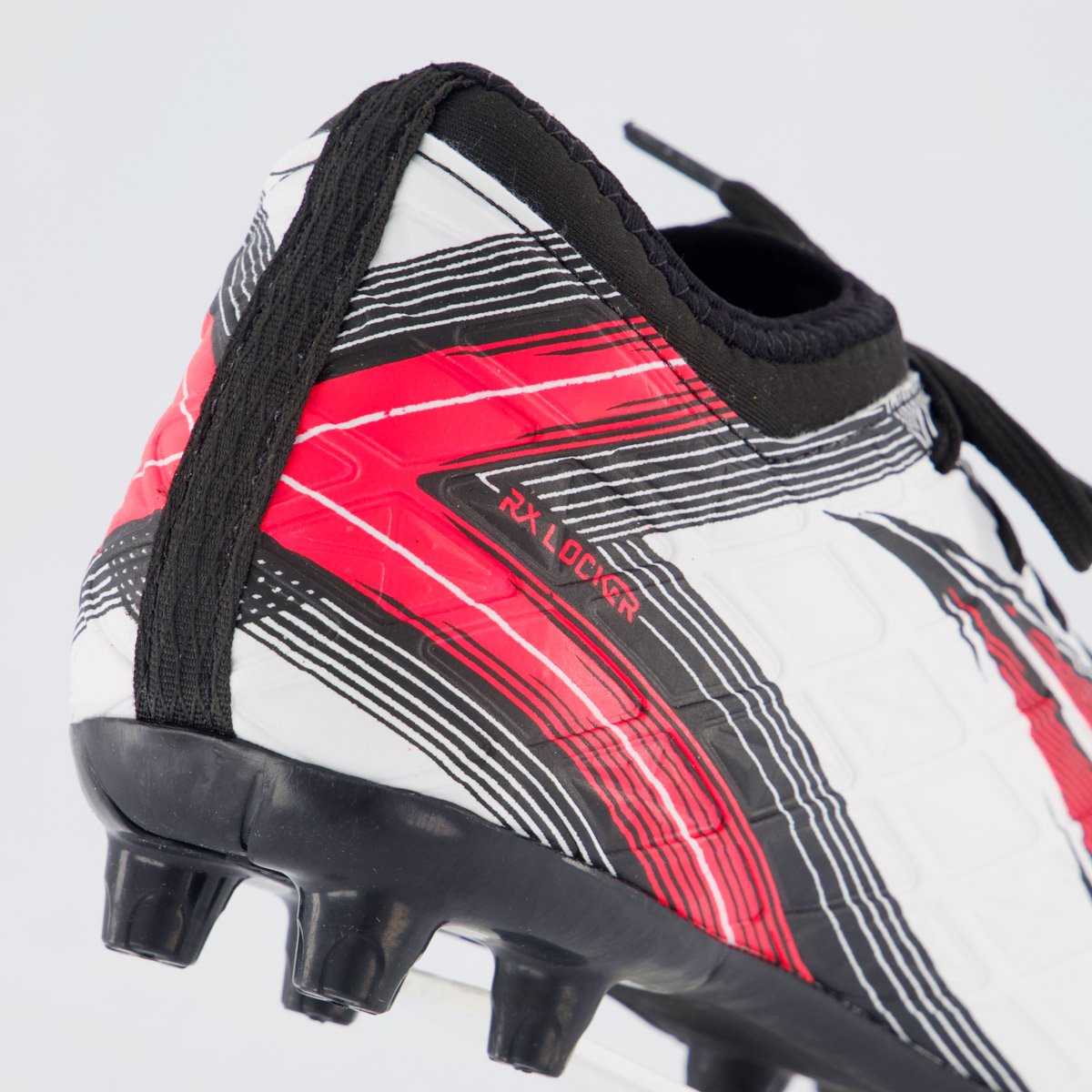 Chuteira Penalty Campo RX Locker Y-5 Branca e Preta Branco 6