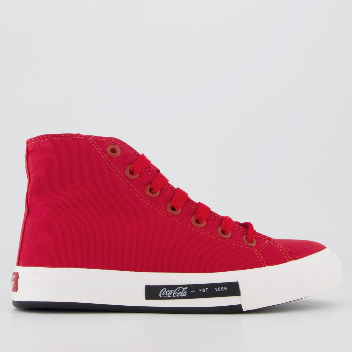 Tênis Coca Cola Daytona Hl Feminino Vermelho