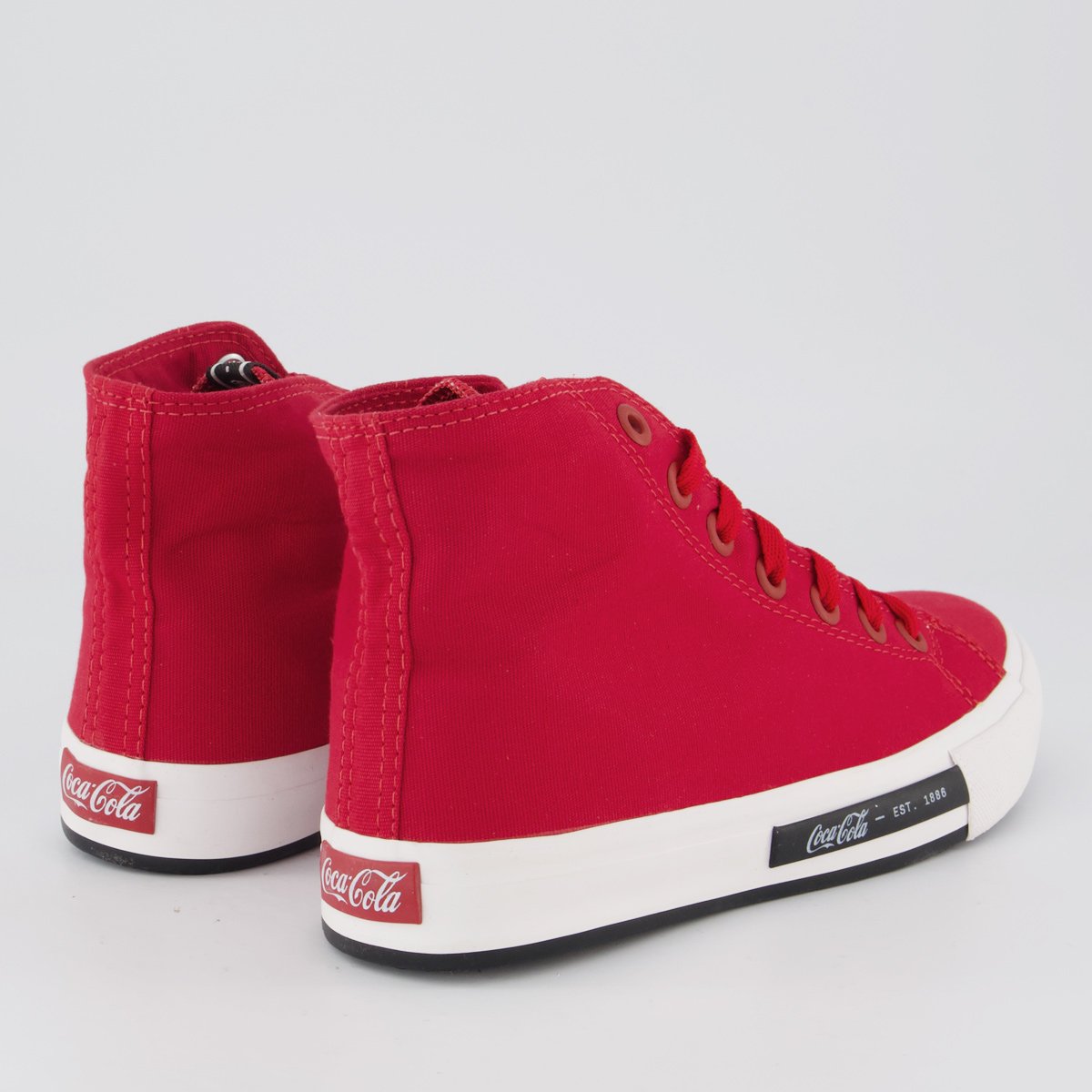 Tênis Coca Cola Daytona Hl Feminino Vermelho Vermelho 3