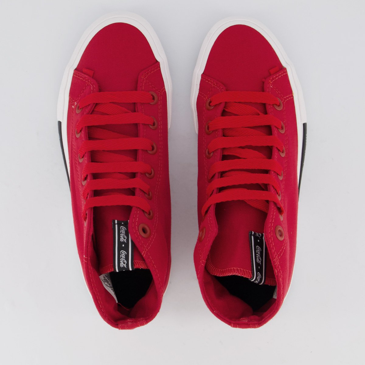 Tênis Coca Cola Daytona Hl Feminino Vermelho Vermelho 4