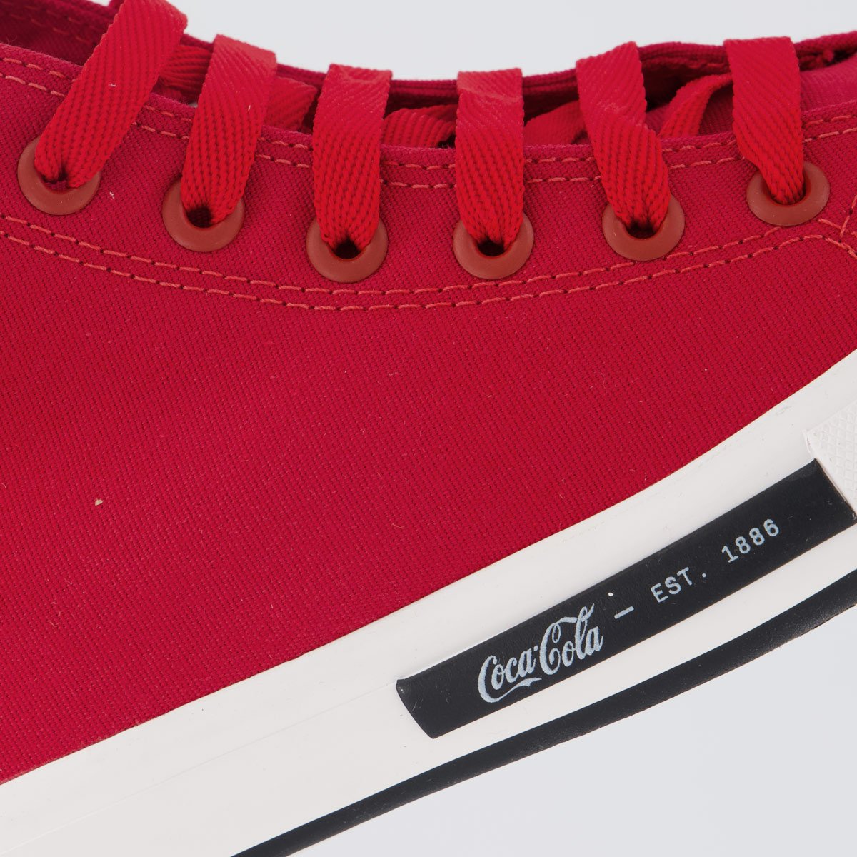 Tênis Coca Cola Daytona Hl Feminino Vermelho Vermelho 7