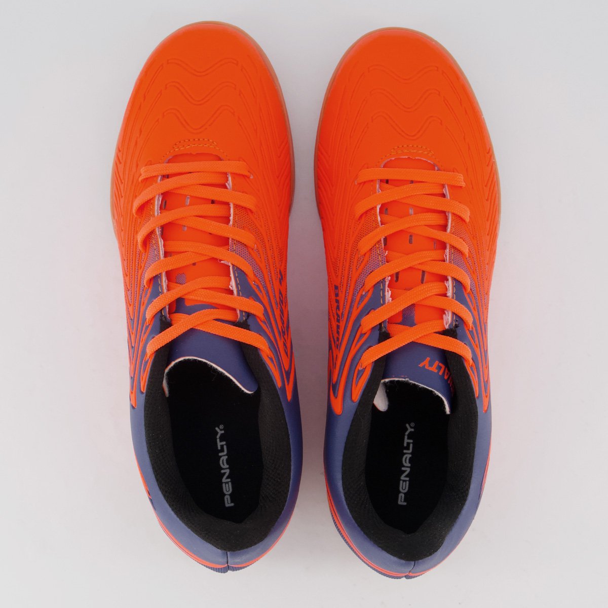 Chuteira Penalty  Bravo Y-4 Futsal Laranja Laranja 4