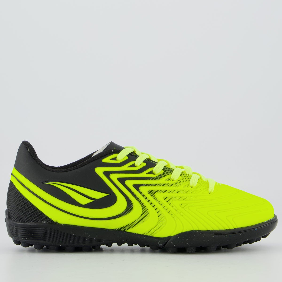 Chuteira Penalty Bravo Y-4 Society Juvenil Amarela e Preta