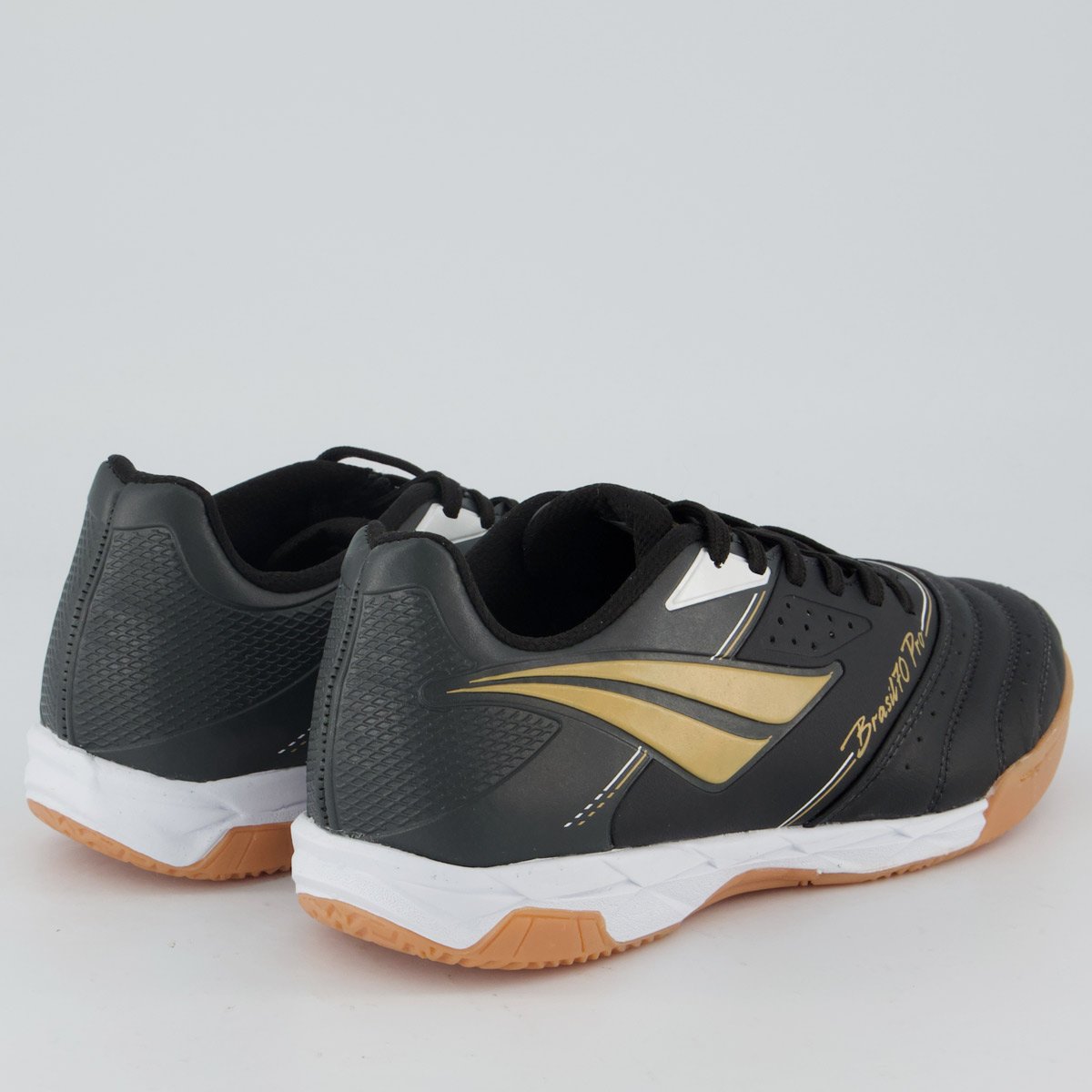 Chuteira Penalty Brasil 70 Pro Y-1 Futsal Juvenil Preta Preto 3