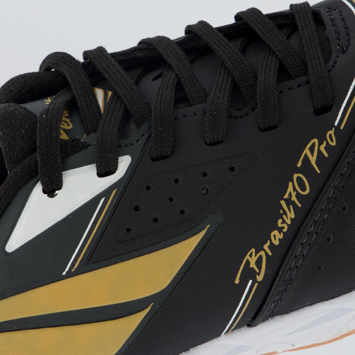 Chuteira Penalty Brasil 70 Pro Y-1 Futsal Juvenil Preta Preto 7