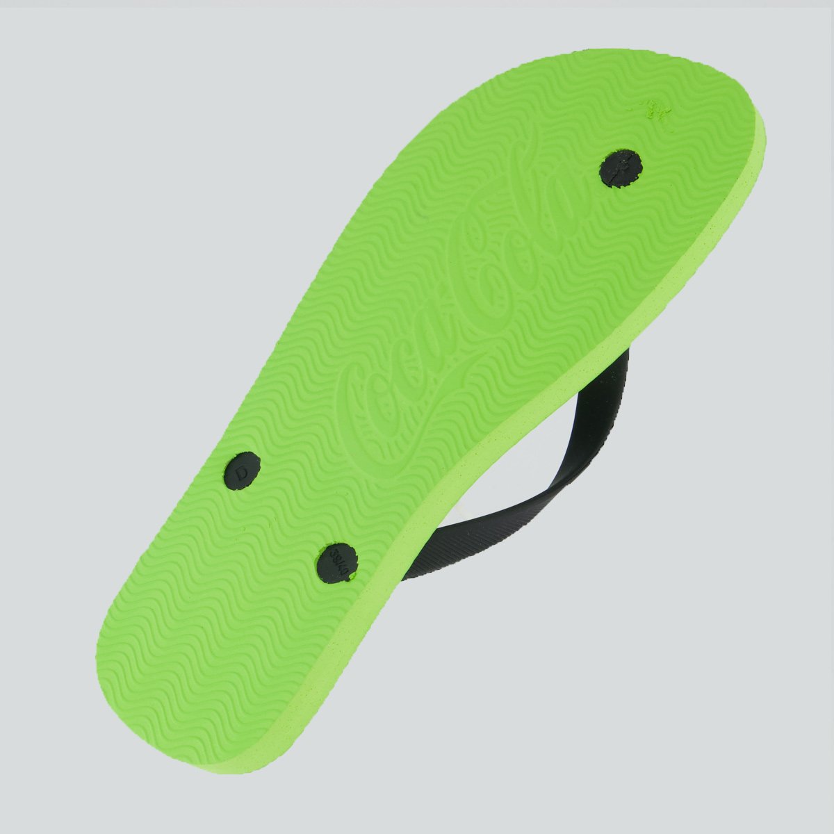 Chinelo Coca-Cola Is Coke Verde e Preto Preto 5