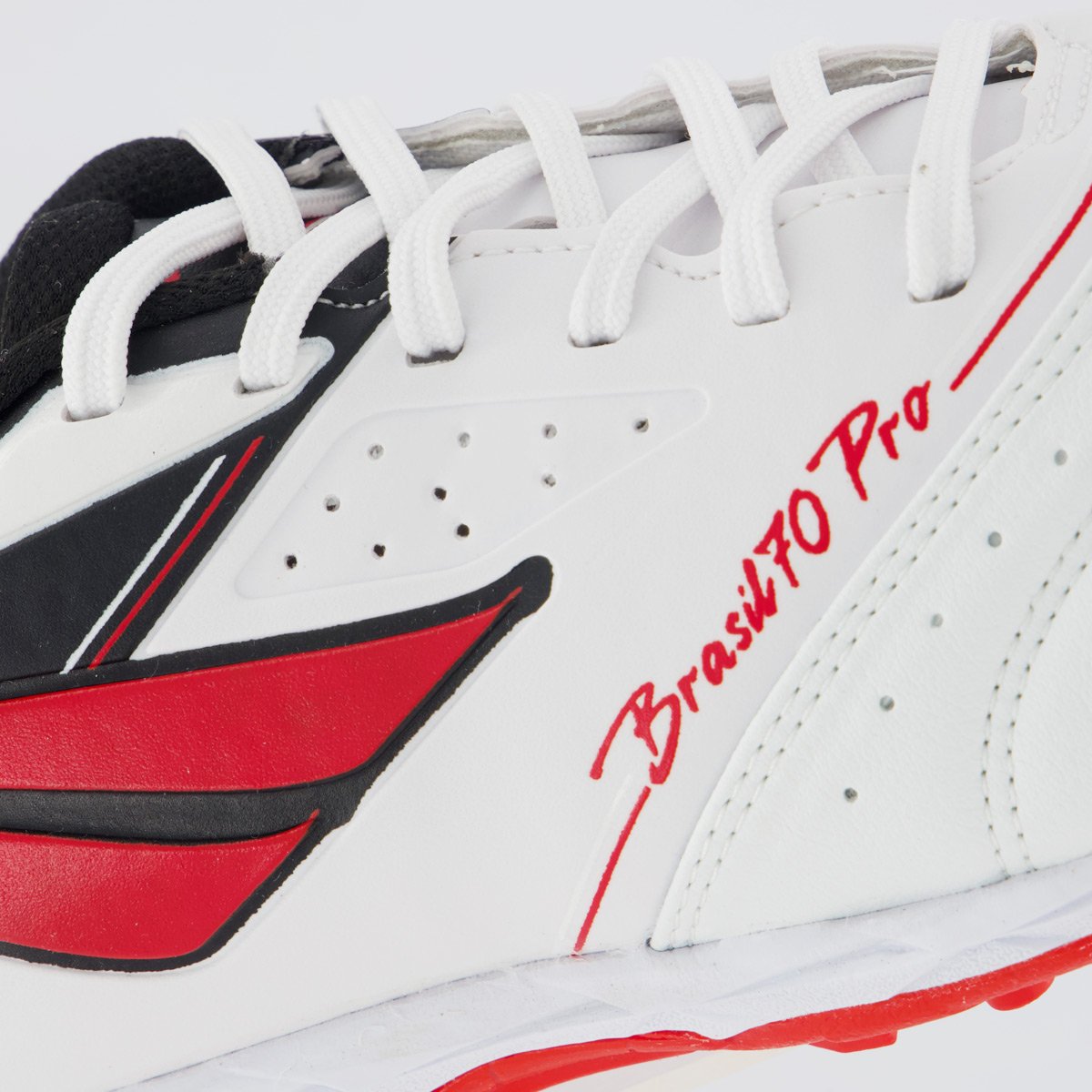Chuteira Penalty Society Brasil 70 Pro Y-1 Branca e Preta Branco 7