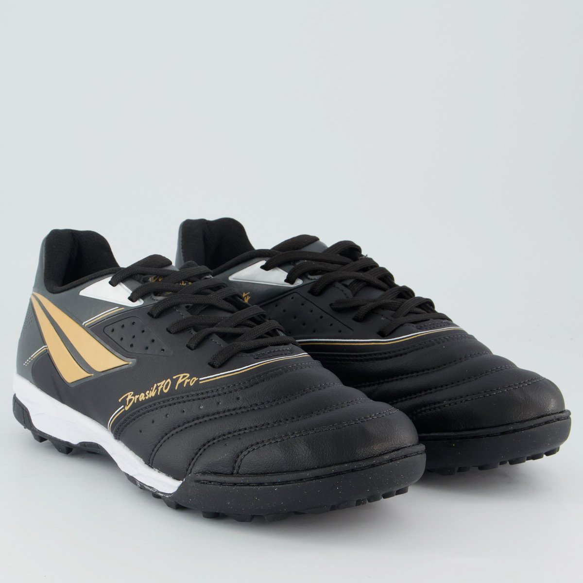 Chuteira Penalty Brasil 70 Pro Y-1 Society Preta Preto 2