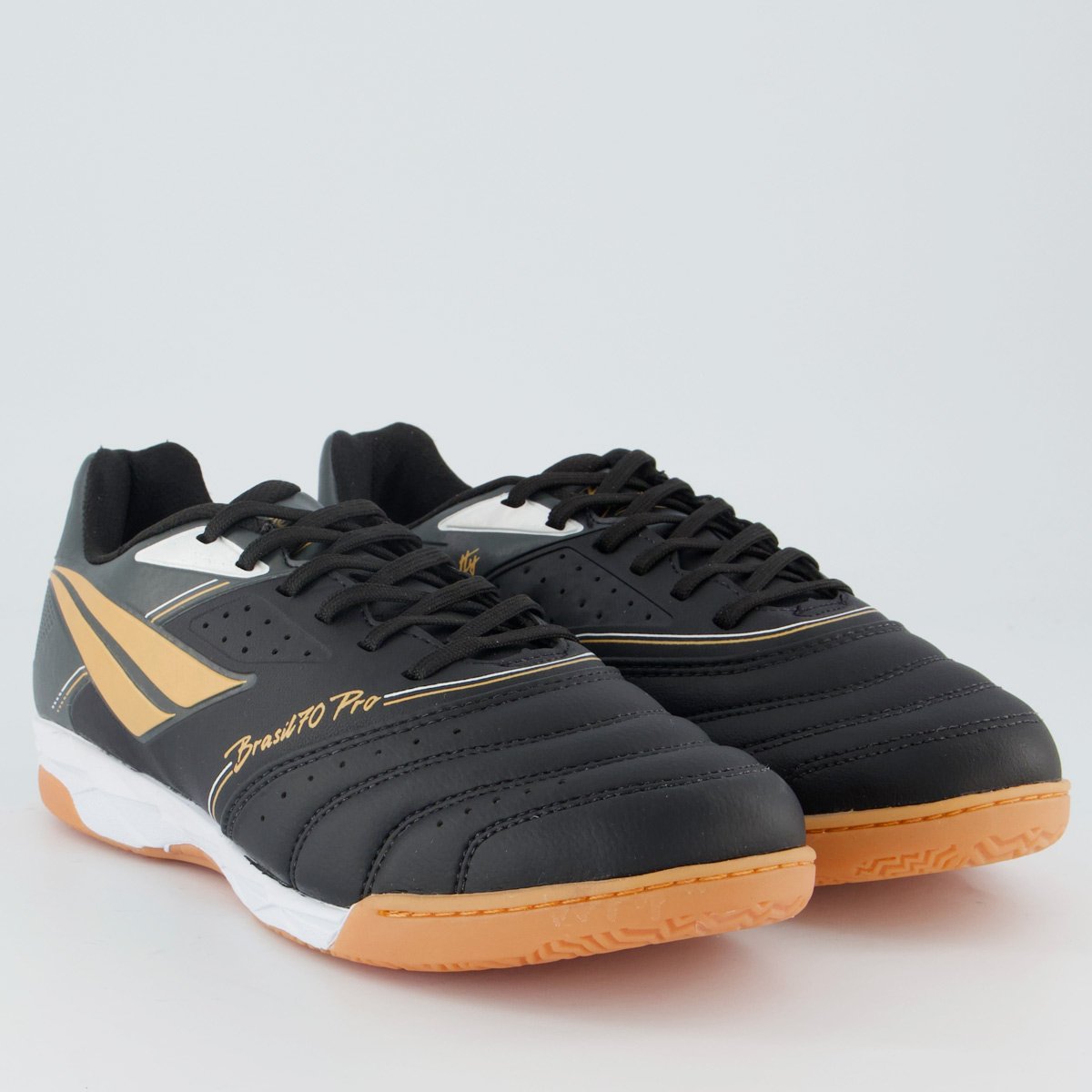 Chuteira Penalty Brasil 70 Pro Y-1 Futsal Preta Preto 2