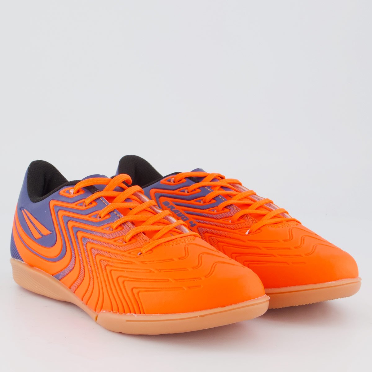 Chuteira Penalty Bravo Y-4 Futsal Juvenil Laranja Laranja 2