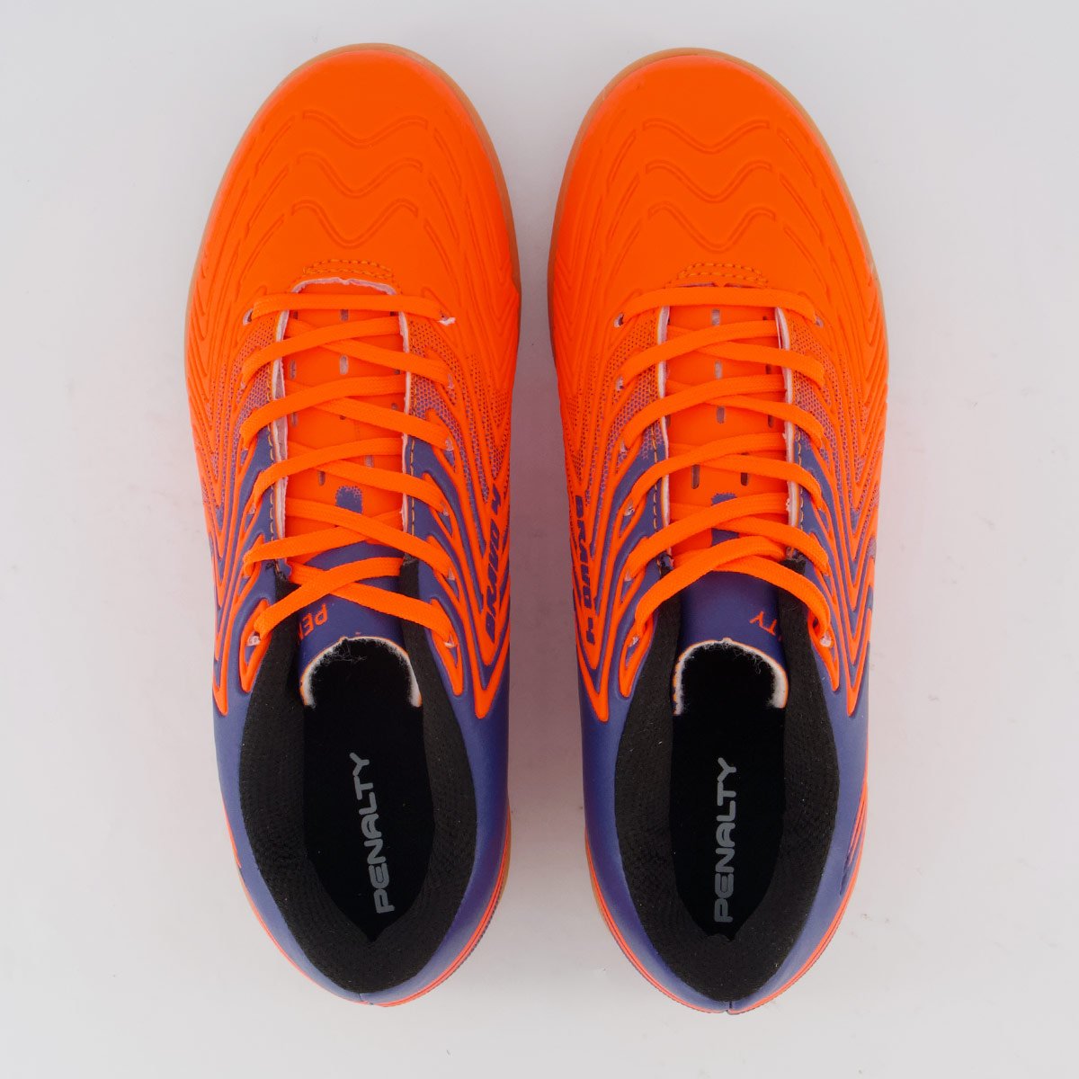 Chuteira Penalty Bravo Y-4 Futsal Juvenil Laranja Laranja 4