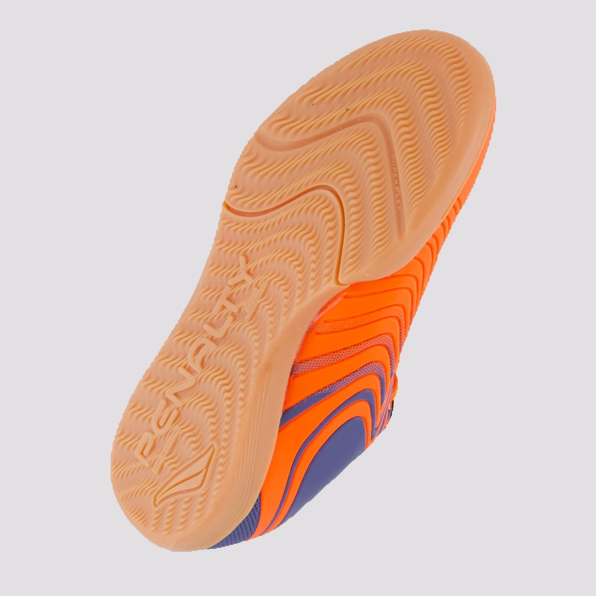 Chuteira Penalty Bravo Y-4 Futsal Juvenil Laranja Laranja 5