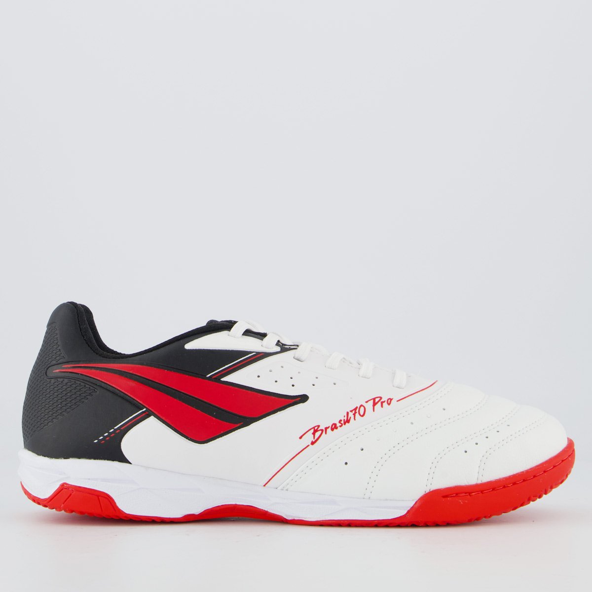 Chuteira Penalty Brasil 70 Pro Y-1 Futsal Branca e preta
