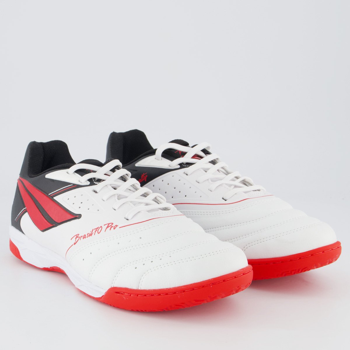 Chuteira Penalty Brasil 70 Pro Y-1 Futsal Branca e preta Branco 2