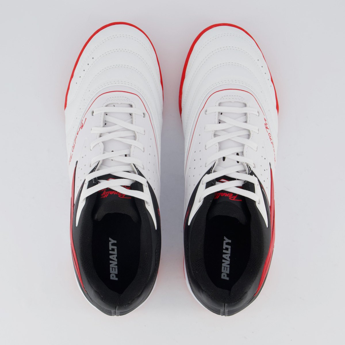Chuteira Penalty Brasil 70 Pro Y-1 Futsal Branca e preta Branco 4