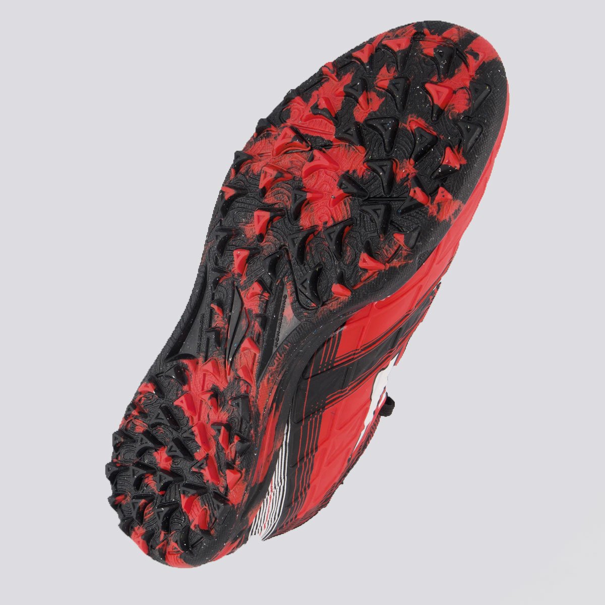 Chuteira Penalty RX Locker Y-5 Society Vermelha e Branca Vermelho 5