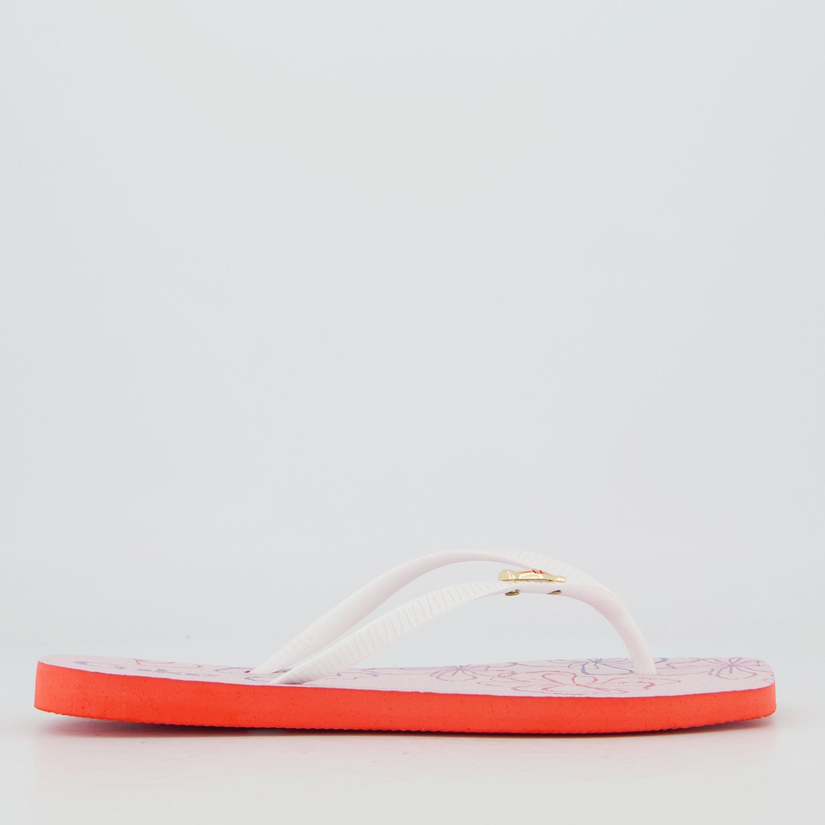 Chinelo Coca Cola Square Imola Feminino Rosa Branco 2