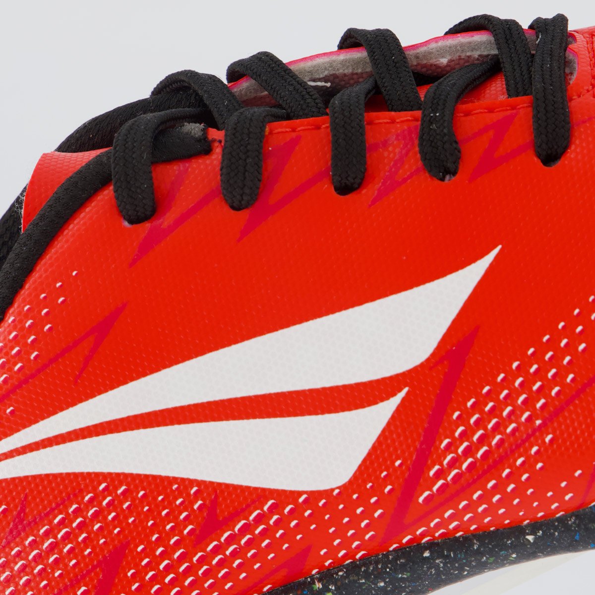 Chuteira Penalty Tornado Y-2 Futsal Juvenil Vermelha e Branca Vermelho 7