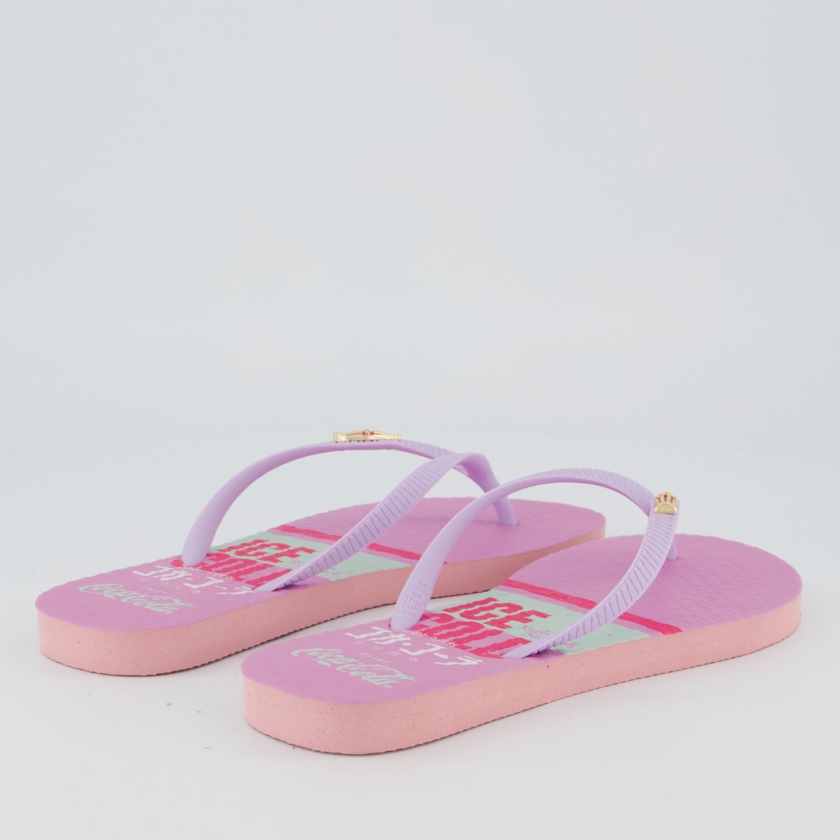 Chinelo Coca Cola Marina Bay Feminino Lilás Lilás 4