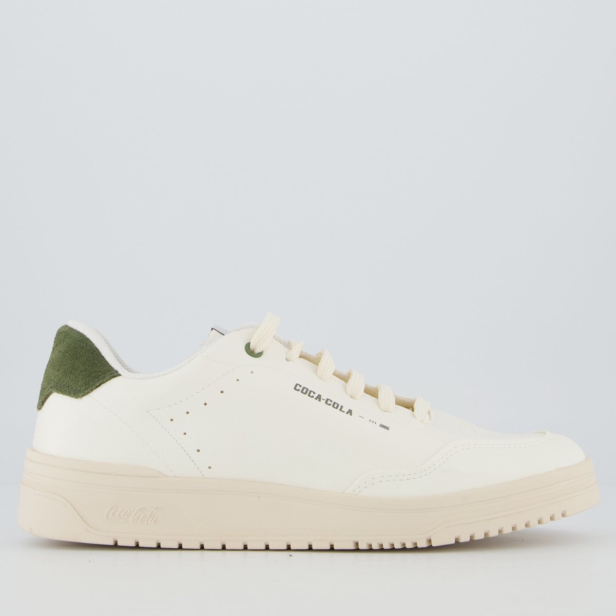 Tênis Coca Cola March Elegance Off-White
