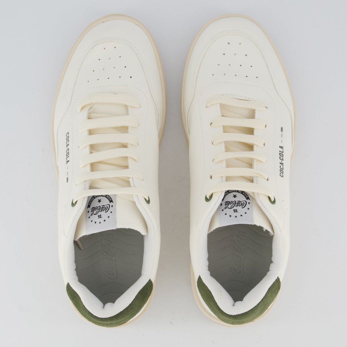 Tênis Coca Cola March Elegance Off-White Off White 4