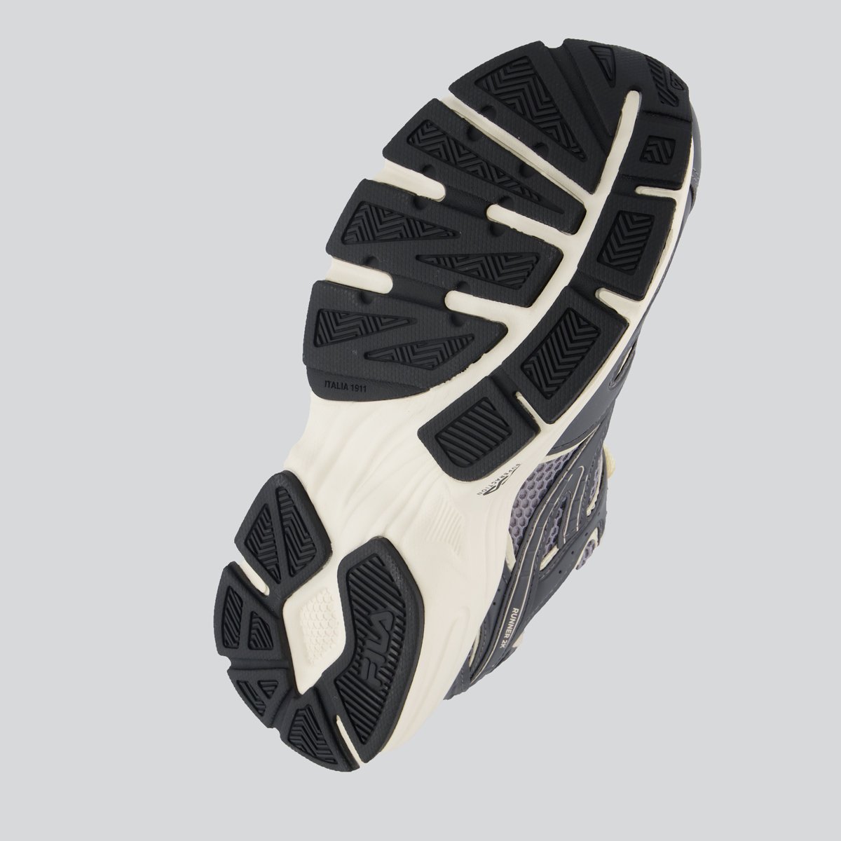 Tenis Fila Runner 2K Feminino Cinza e Bege Cinza 5