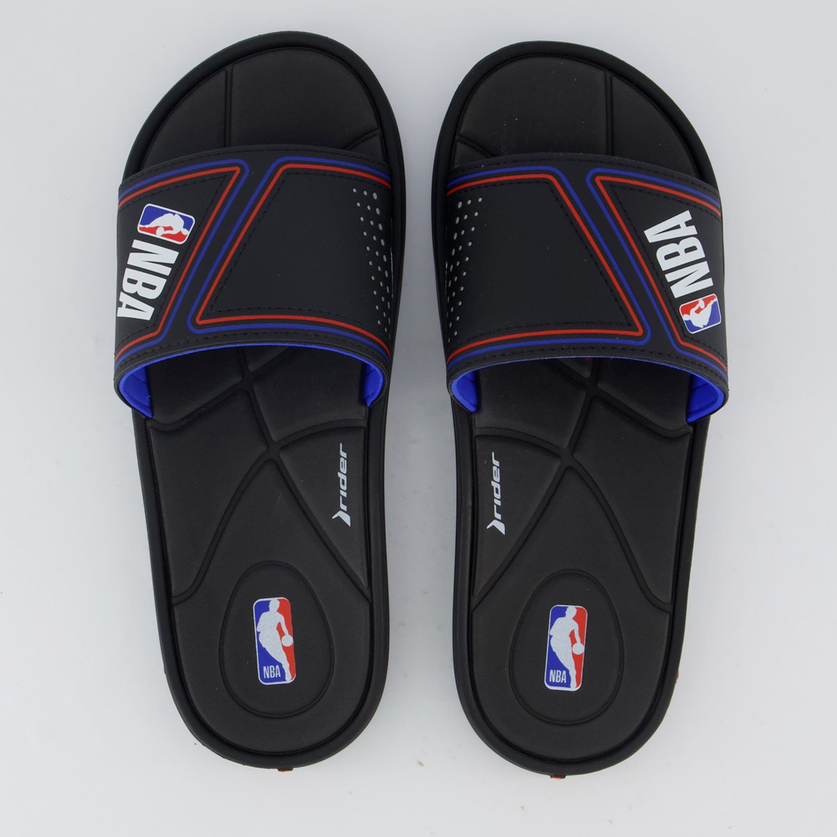 Chinelo Rider Slide Pump NBA III Preto