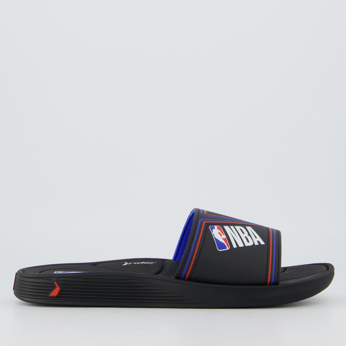 Chinelo Rider Slide Pump NBA III Preto Preto 2