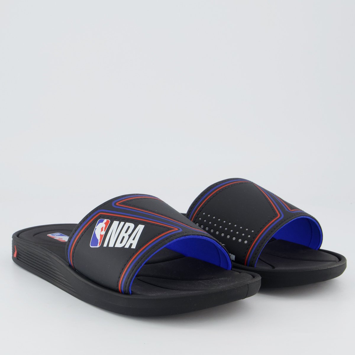 Chinelo Rider Slide Pump NBA III Preto Preto 3