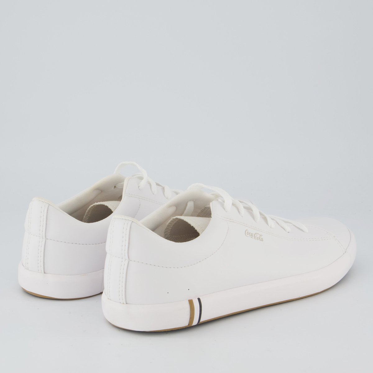 Tênis Coca Cola Torino Branco Branco 3