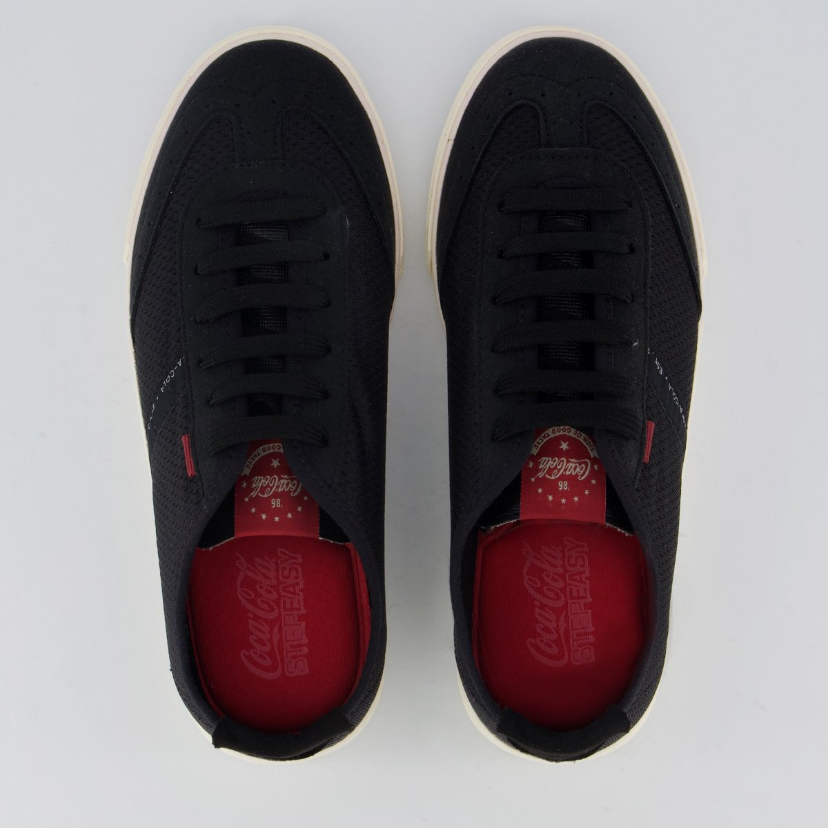 Tênis Coca Cola Glint Feminino Preto Preto 4