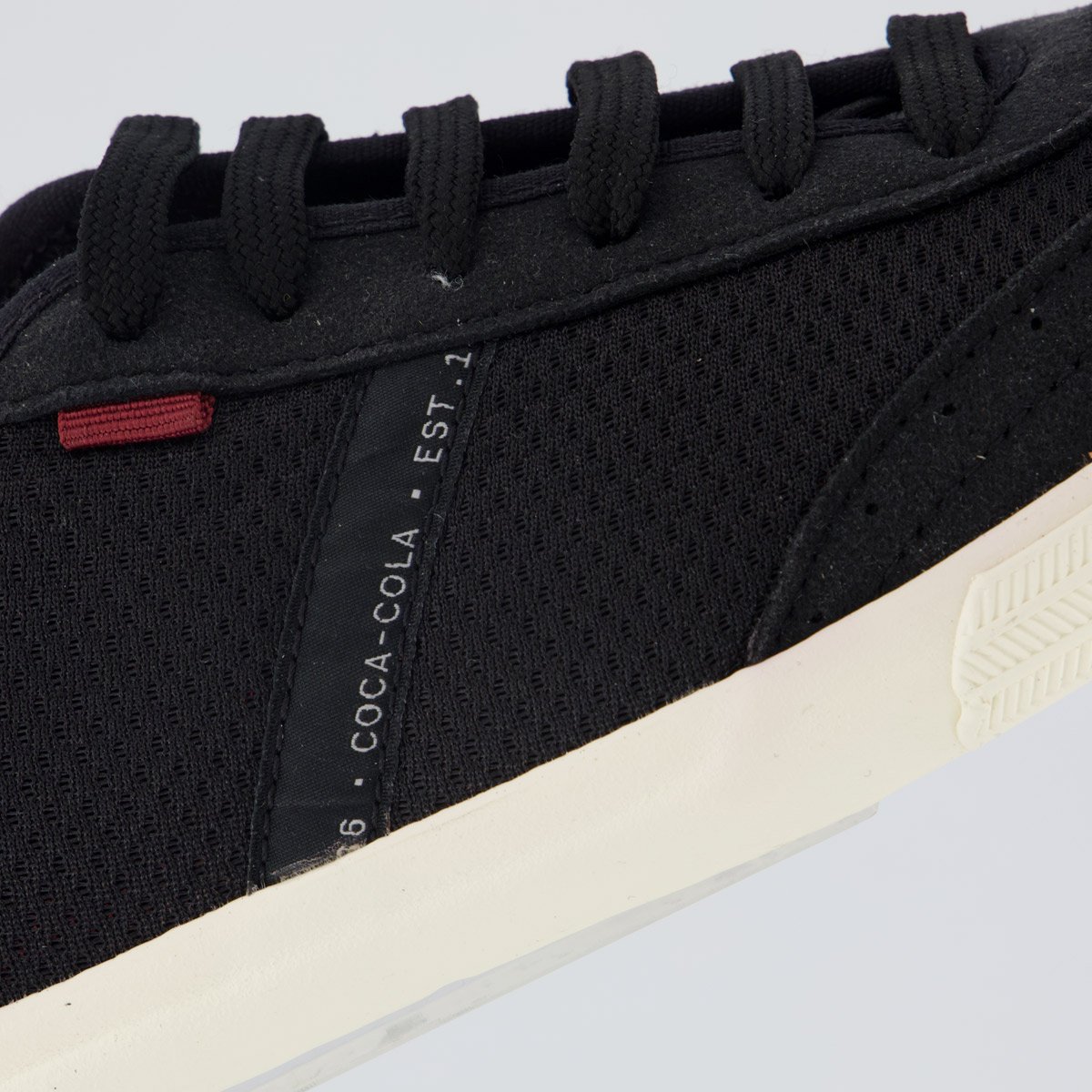 Tênis Coca Cola Glint Feminino Preto Preto 7