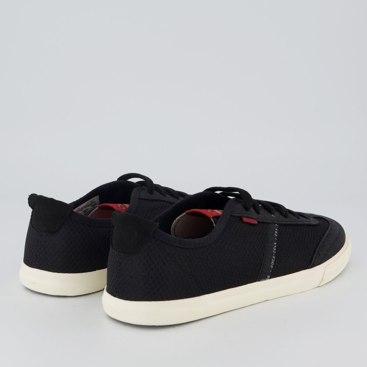 Tênis Coca Cola Glint Feminino Preto Preto 3