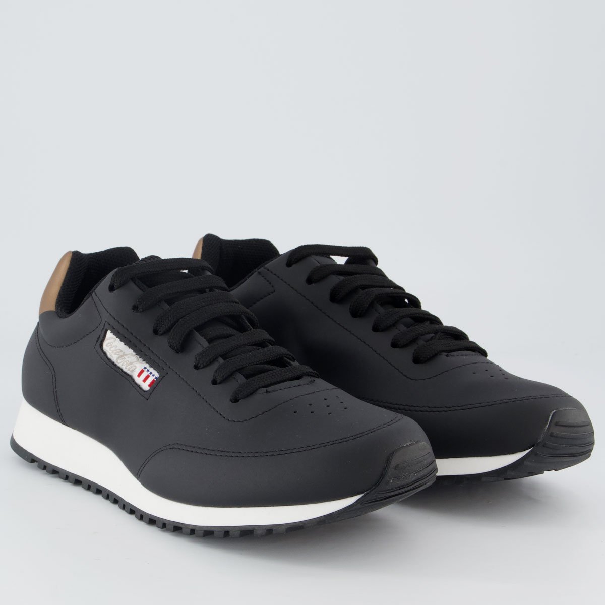 Tênis Coca Cola Sportstyle Preto Preto 2
