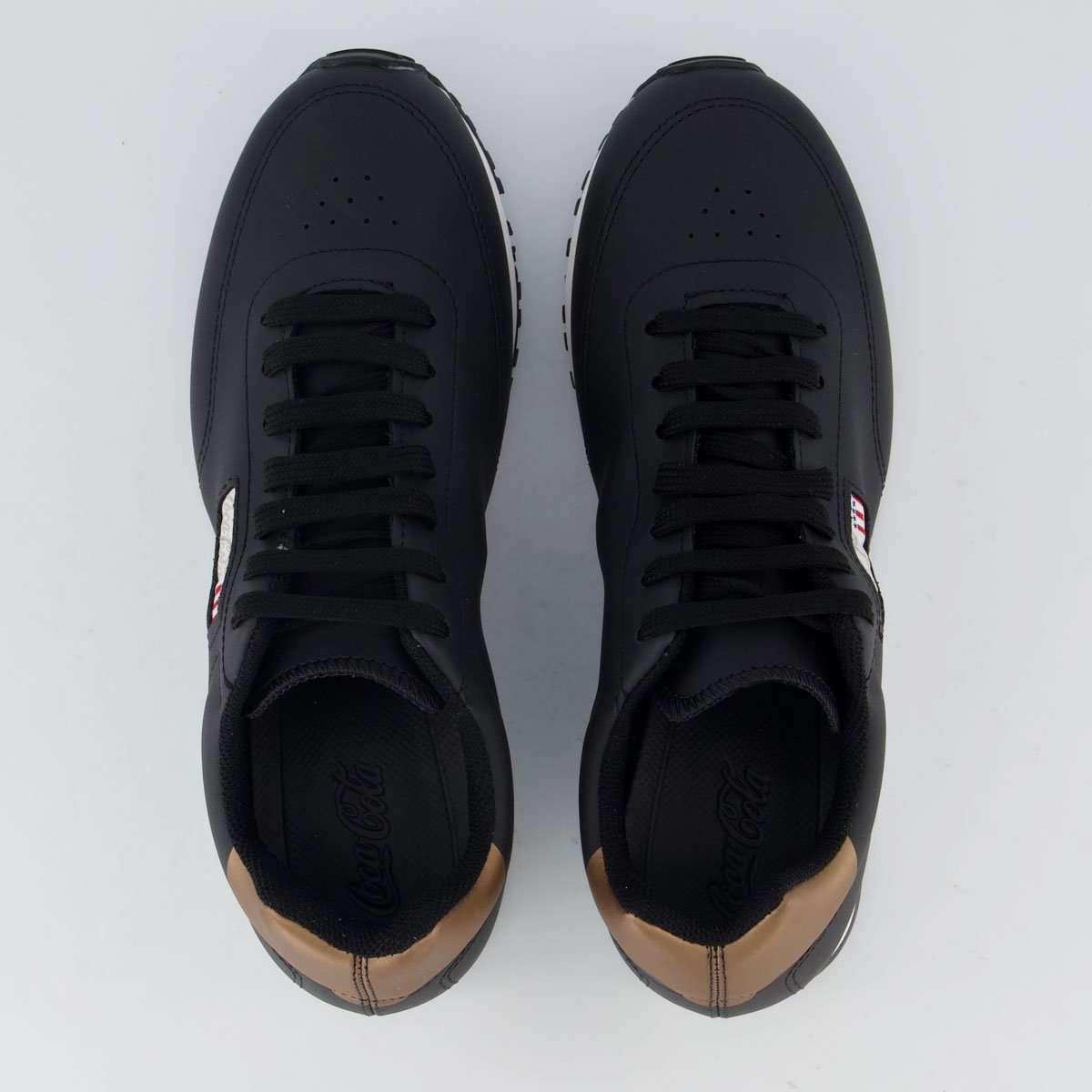 Tênis Coca Cola Sportstyle Preto Preto 4