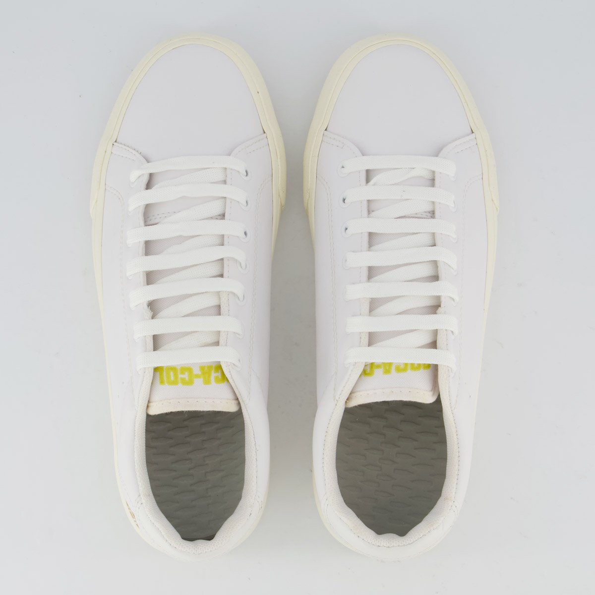 Tênis Coca Cola Stamp Valey Branco Branco 4